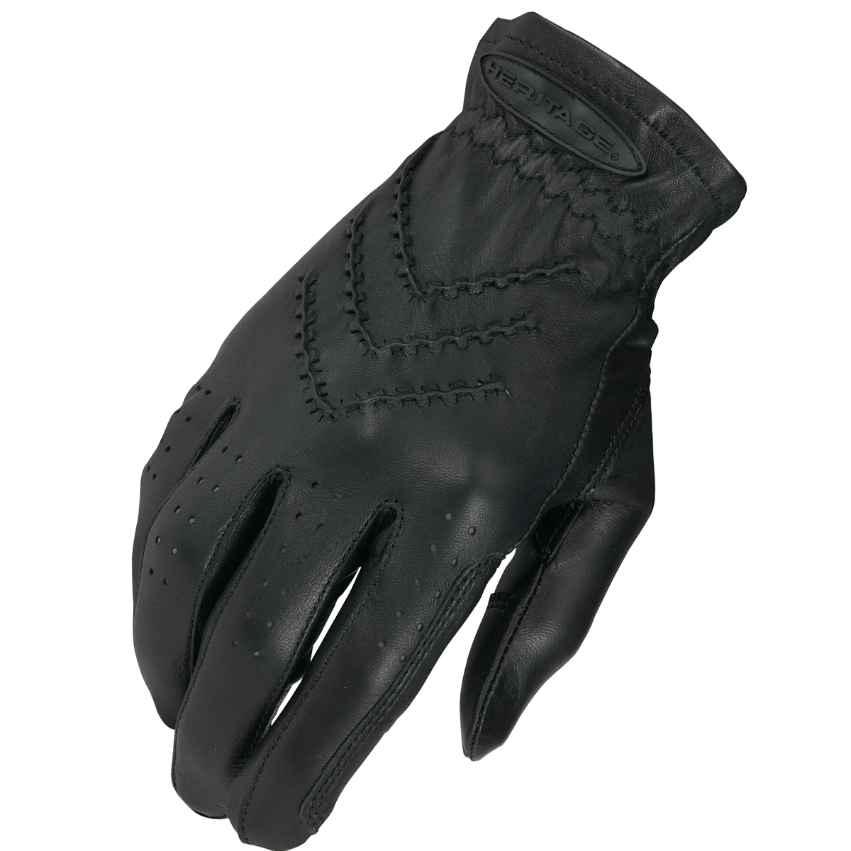 Heritage Crochet Back Riding Gloves Lightweight All Sizes BLACK or NATURAL 