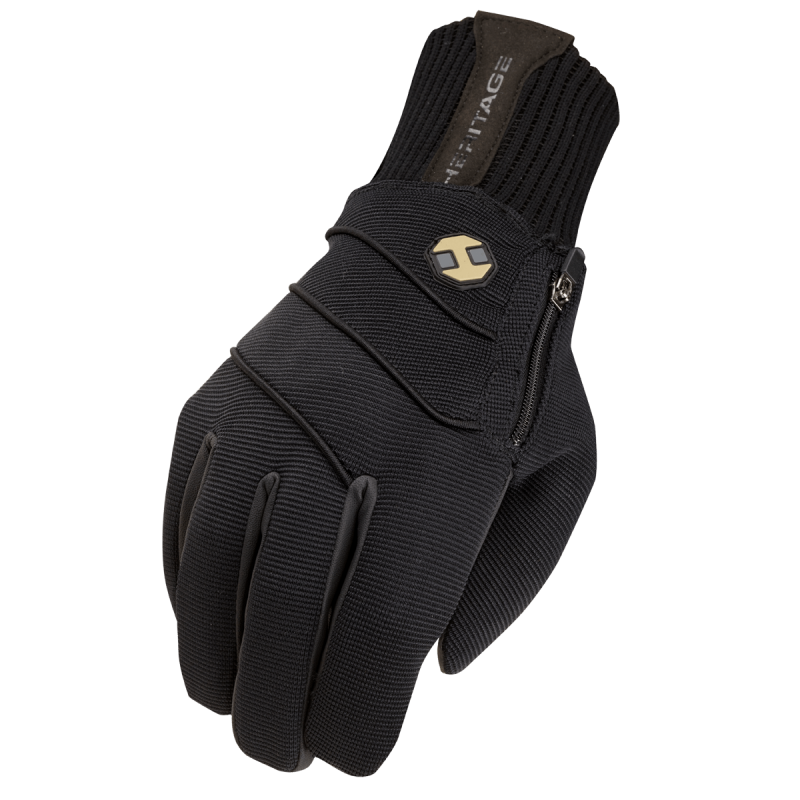 Heritage Equestrian "Premier Show Glove" in Black Size 11